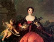 Jean Marc Nattier daughter of Philippe II USA oil painting artist